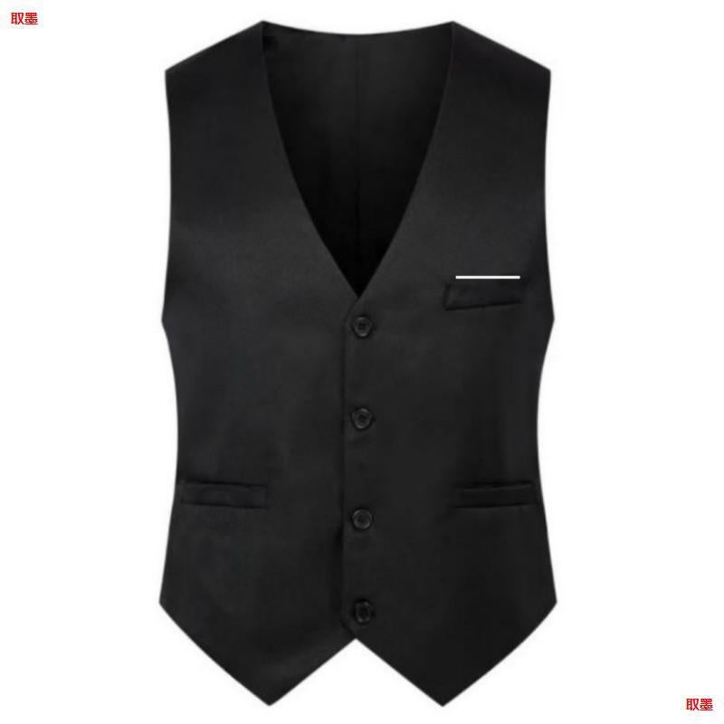 2025 New British Fashion Men'S Suit Vest Slim Fit Waistcoat Men'S Vest Korean Style Suit Vest Trendy - Image 3